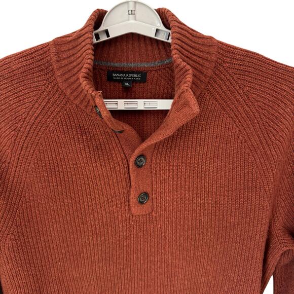 J. Crew 100% Shetland Wool Sweater Men’s Size Large - Picture 4 of 7